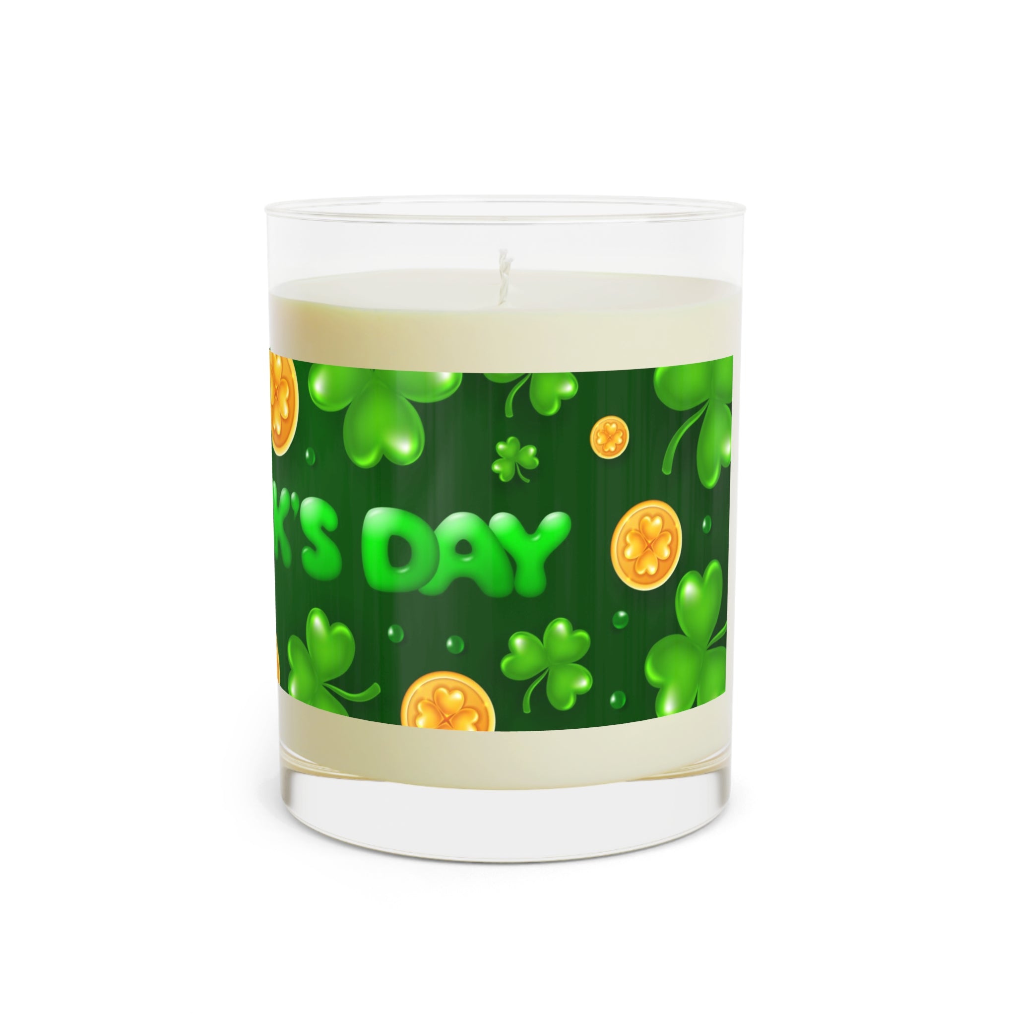 Happy Saint Patrick's Day Scented Candle - 11oz Full Glass