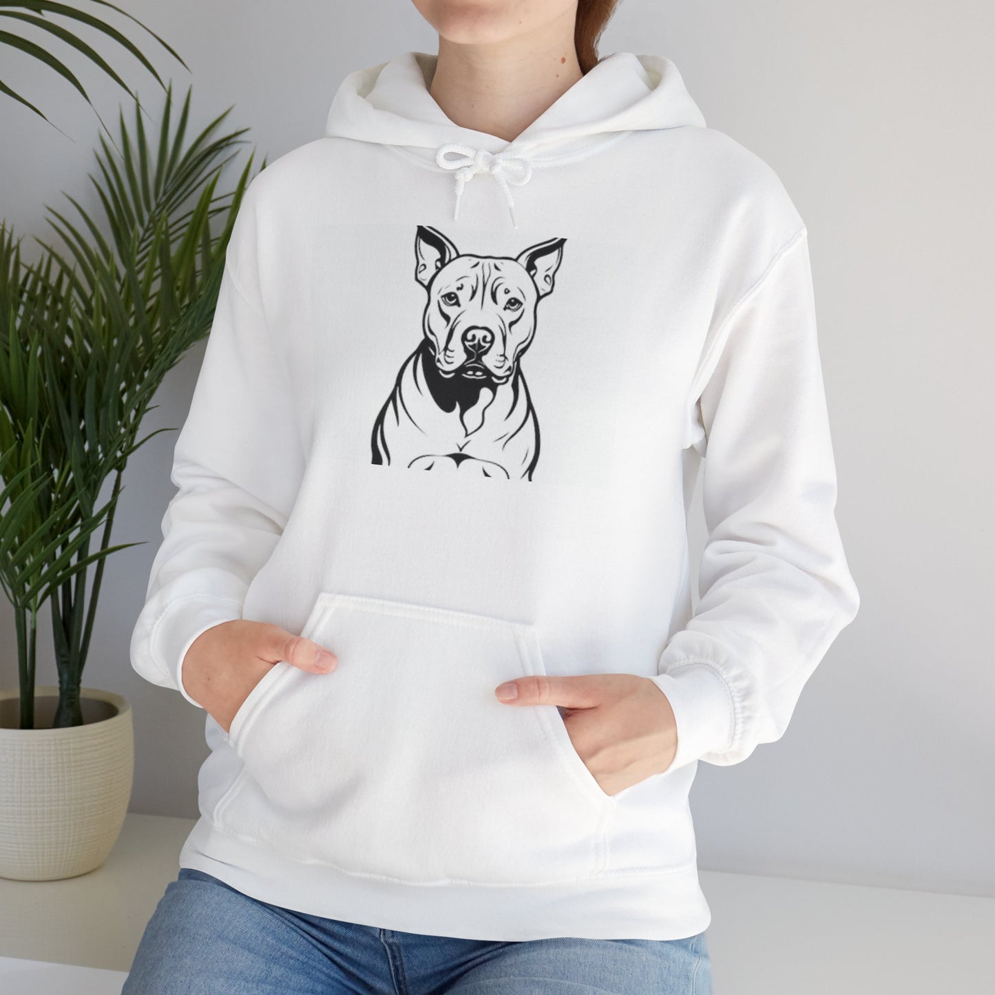 Pitbull Lover Unisex Heavy Blend™ Hoodie - Comfortable & Stylish Sweatshirt for Dog Lovers