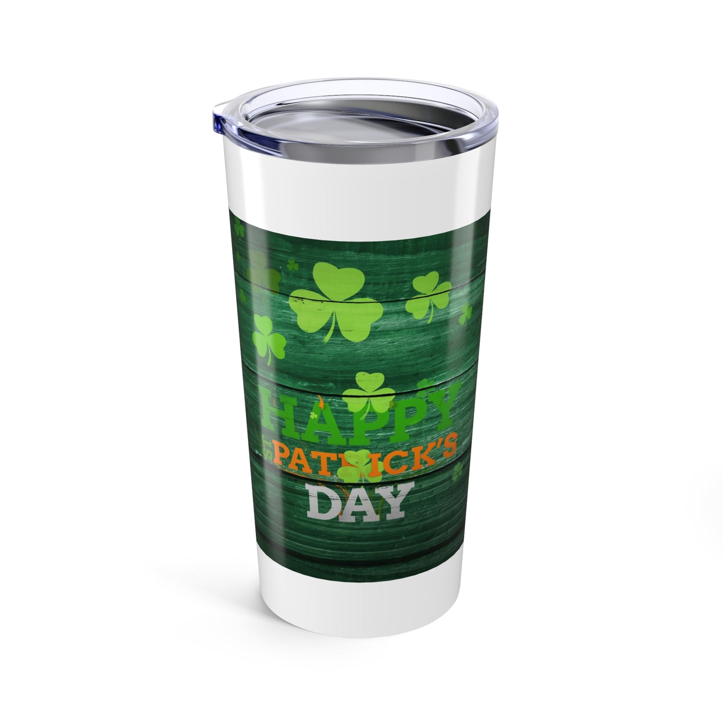 St. Patrick's Day Green Tumbler 20oz - Perfect for Celebrating!