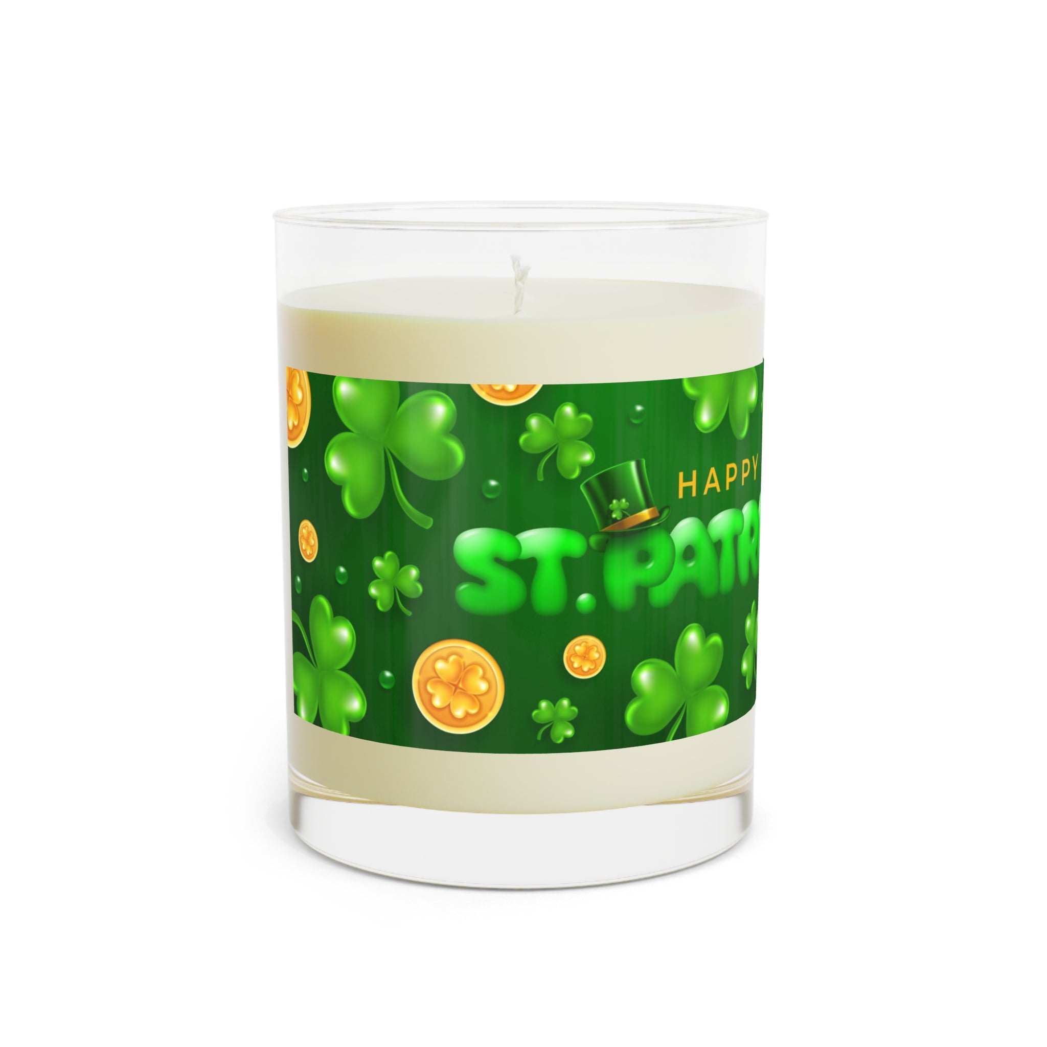 Happy Saint Patrick's Day Scented Candle - 11oz Full Glass