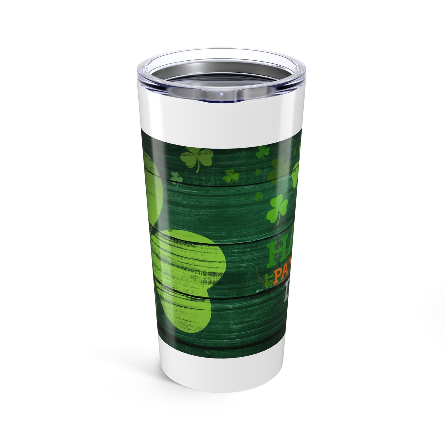 St. Patrick's Day Green Tumbler 20oz - Perfect for Celebrating!