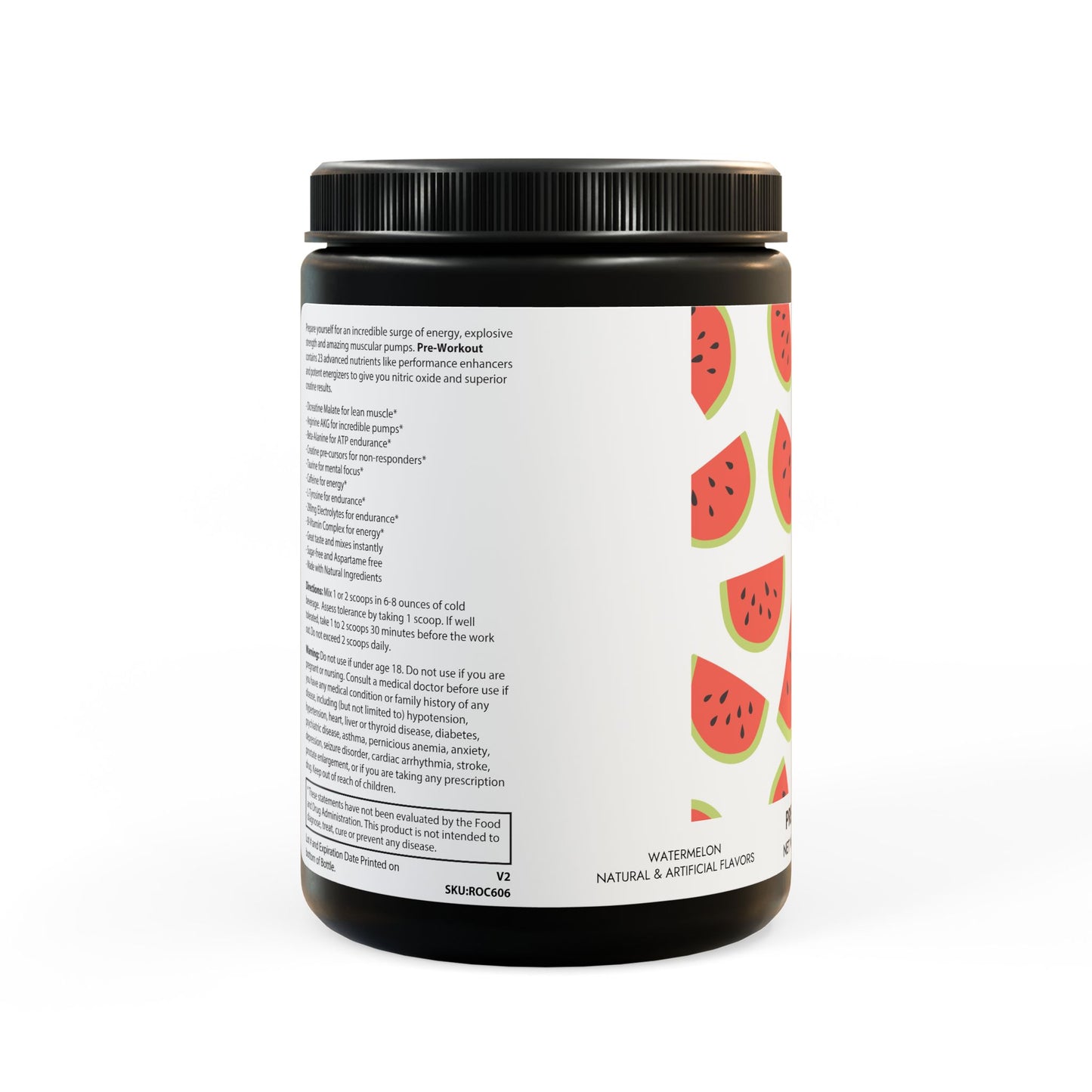 Pre-Workout Supplement, Watermelon (300g, 10.58oz)