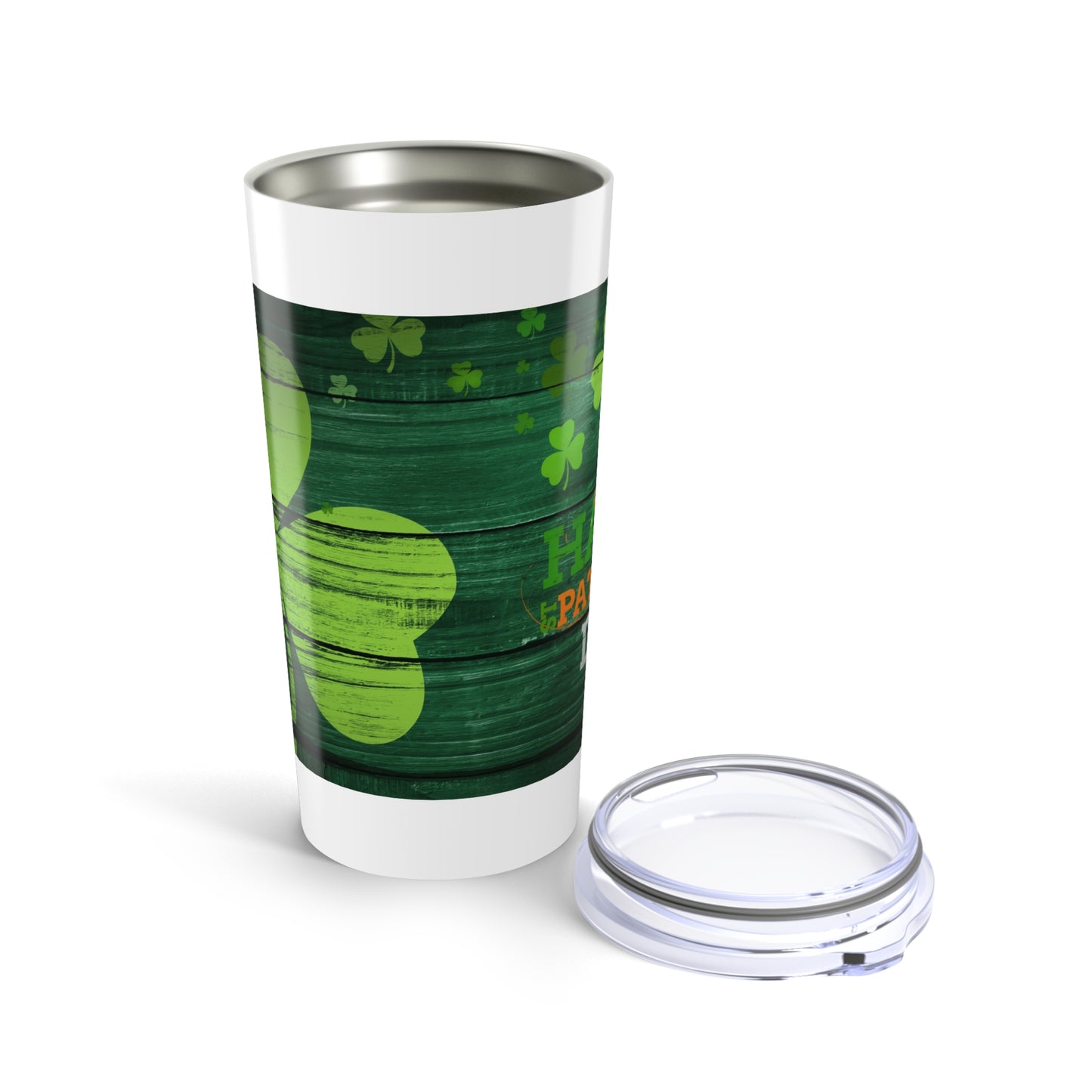 St. Patrick's Day Green Tumbler 20oz - Perfect for Celebrating!