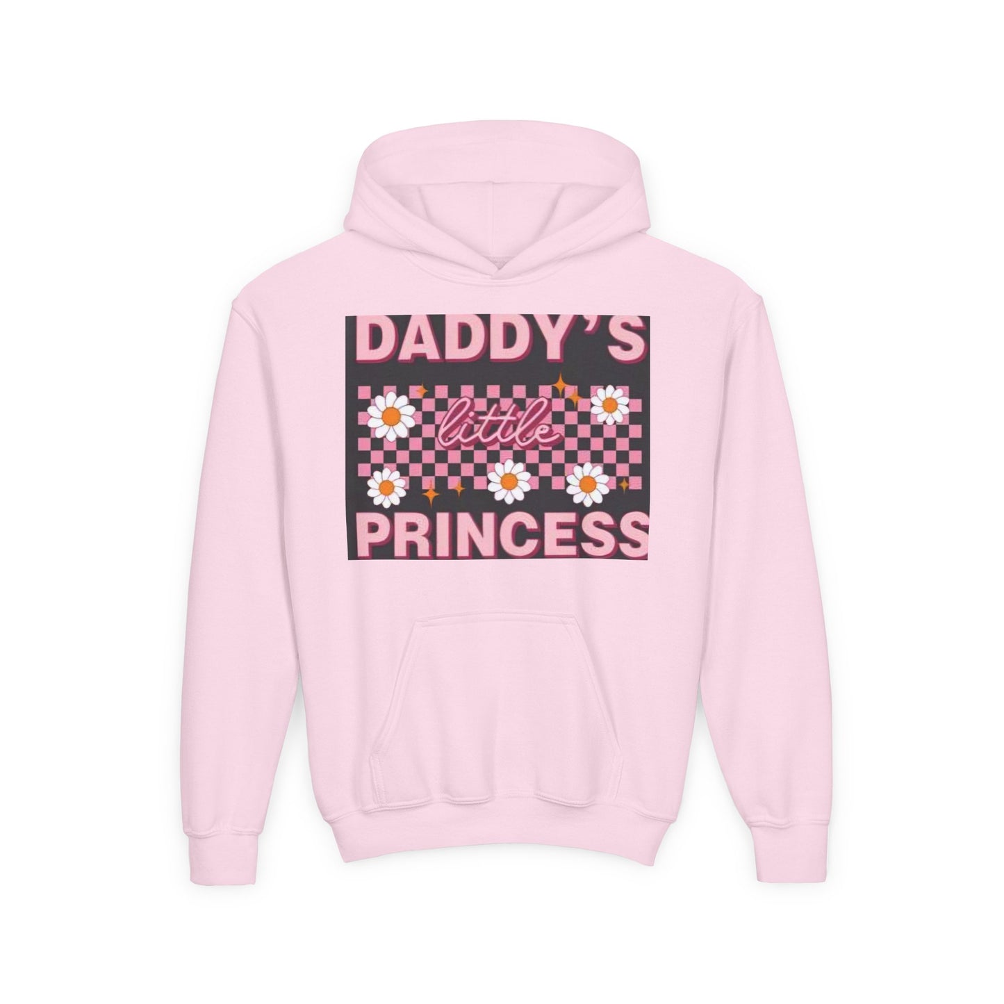 Daddy's Little Princess Youth Hooded Sweatshirt - Cute & Cozy Gift for Kids