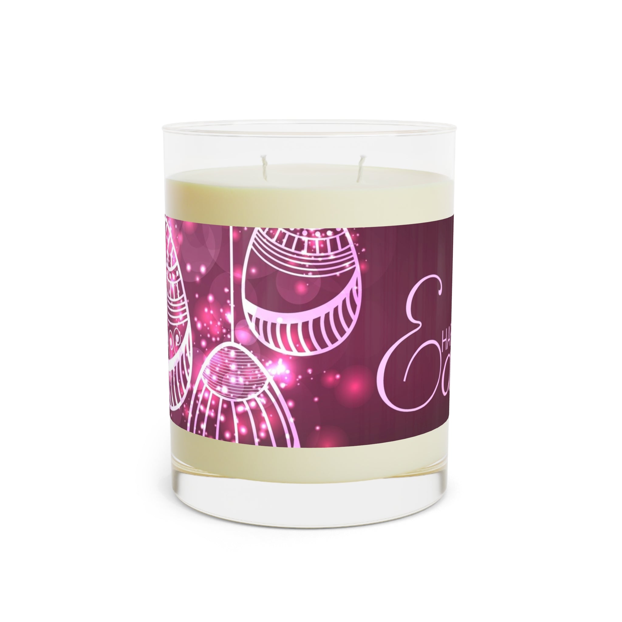 Easter Scented Candle - Elegant Floral Design, 11oz