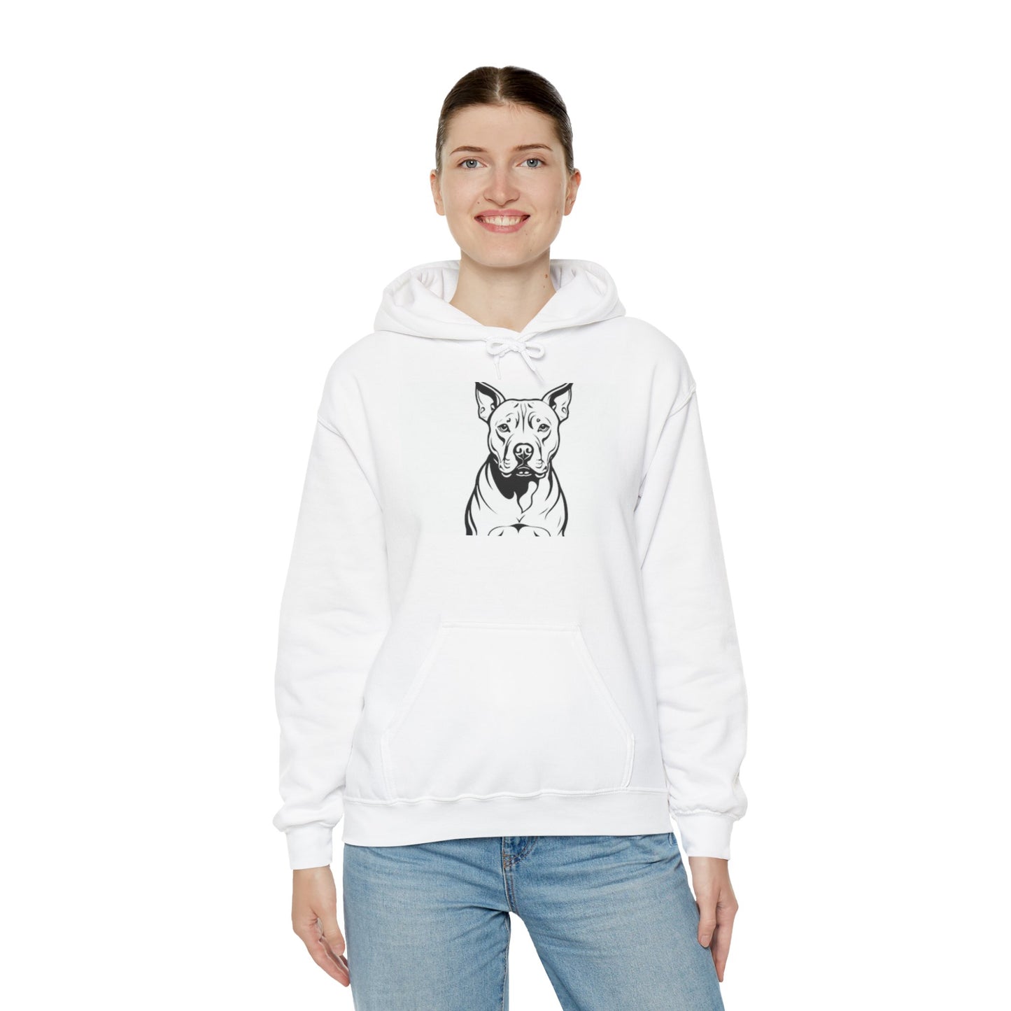 Pitbull Lover Unisex Heavy Blend™ Hoodie - Comfortable & Stylish Sweatshirt for Dog Lovers